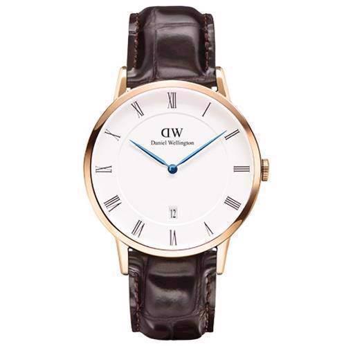 Image of rosa forgyldt Dapper York quartz Herre ur fra Daniel Wellington